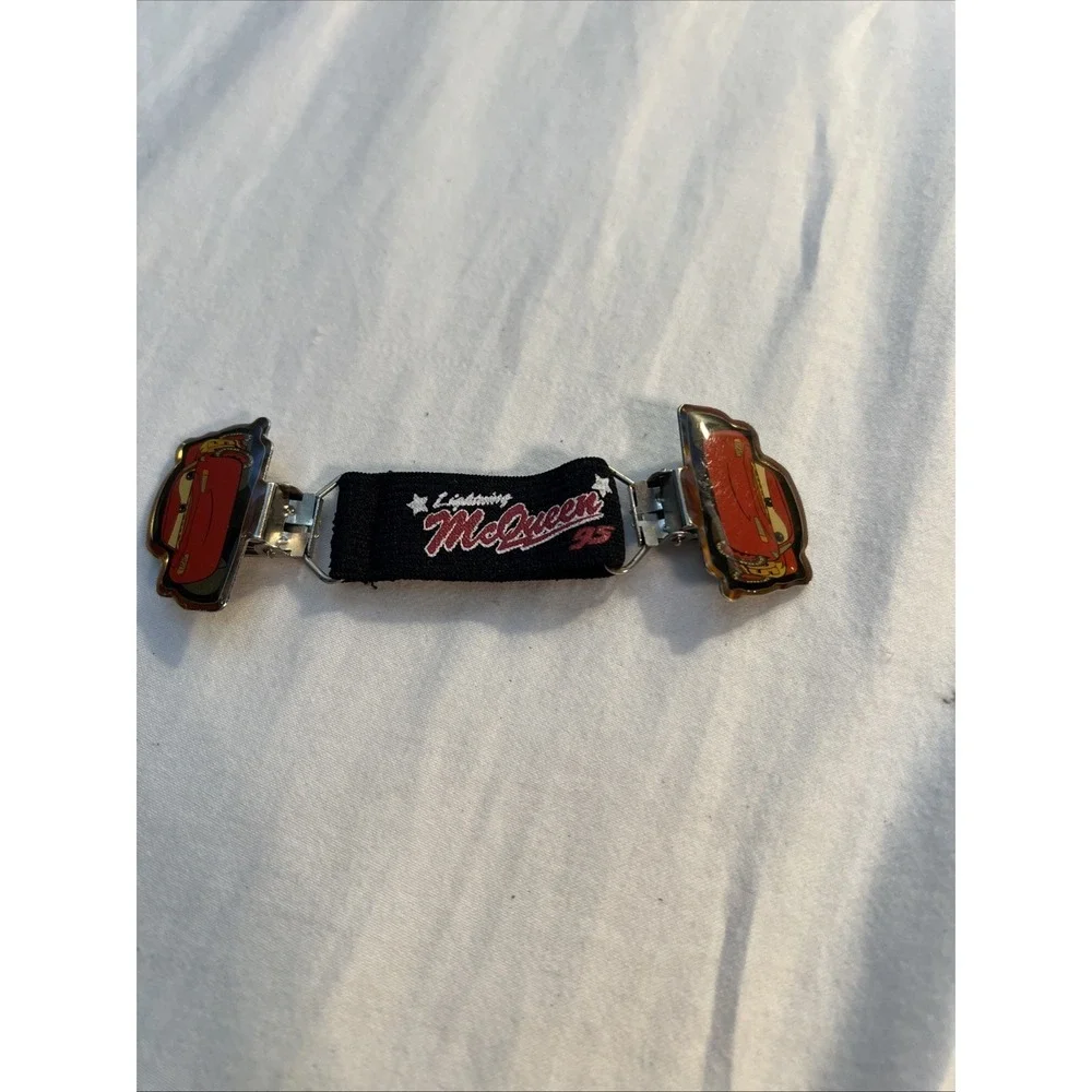 VTG DISNEY CARS Pacifier Clip Holder, Lightning McQueen
